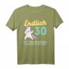 Lustiges Humor Endlich 30 Jahre Geburtstag Birthday T-Shirt – Perfektes Geschenk für den 30. Geburtstag, Humorvolles Design für Geburtstagskinder