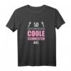 Coole Schwester Geschenk Spruch Witziges Damen T-Shirt - Lustige Bruder Schwester Sprüche für Weihnachten & Geburtstag