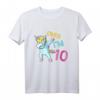 Kinder Einhorn T-Shirt für 10 Jahre altes Mädchen - Perfektes Geburtstag Geschenk für Einhorn- und Pferdeliebhaber