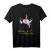 Kleine Schwester Einhorn T-Shirt - Perfektes Geschenk für Kinder, Töchter & Geschwister zu Weihnachten & Geburtstagen