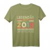 Kinder 6. Geburtstag T-Shirt Legendary Since 2018 Vintage - Perfektes Geschenk für Jungen, Mädchen, Brüder und Schwestern zum 6. Geburtstag