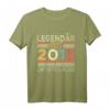 Kinder 9. Geburtstag Vintage T-Shirt – Legendary Since 2015, Perfekt für Jungen und Mädchen zum 9. Geburtstag