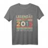 Kinder 9. Geburtstag Vintage T-Shirt – Legendary Since 2015, Perfekt für Jungen und Mädchen zum 9. Geburtstag