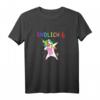Kinder Endlich 6 Jahre alt Geburtstag Geschenk Shirt Mädchen & Junge - Lustiges Einhorn T-Shirt für den 6. Geburtstag mit Jahrgang 2015