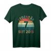 Kinder 7. Geburtstag Legendär seit 2015 T-Shirt – Perfektes Geschenk für Jungen, Mädchen, Sohn, Tochter & Geschwister zum 7. Geburtstag