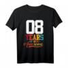 Seit 8 Jahren genial - Lustiges Geburtstags T-Shirt für Kinder, Partner & Freunde zum 8. Geburtstag, Jahrestag oder Weihnachten