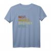 Mittlerer Bruder Retro-Stil T-Shirt – Lustige Geschwister Kleidung für Jüngstes, Mittelstes & Ältestes Kind
