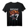 Kinder Ninja Geburtstag T-Shirt für 7-Jährige - Lustiges Party-Geschenk für Jungen, Kampfsportfans & Ninja-Freunde