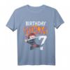 Kinder Ninja Geburtstag T-Shirt für 7-Jährige - Lustiges Party-Geschenk für Jungen, Kampfsportfans & Ninja-Freunde