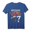 Kinder Ninja Geburtstag T-Shirt für 7-Jährige - Lustiges Party-Geschenk für Jungen, Kampfsportfans & Ninja-Freunde