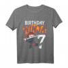 Kinder Ninja Geburtstag T-Shirt für 7-Jährige - Lustiges Party-Geschenk für Jungen, Kampfsportfans & Ninja-Freunde