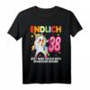 38 Jahre Geburtstag - Einhorn Tupfen T-Shirt für den 38. Geburtstag, lustiges Geschenk für Freunde, Familie und Geburtstagskinder