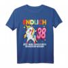 38 Jahre Geburtstag - Einhorn Tupfen T-Shirt für den 38. Geburtstag, lustiges Geschenk für Freunde, Familie und Geburtstagskinder