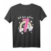 Ich bin 7 Jahre alt Einhorn T-Shirt für Mädchen - Perfektes Geburtstagsgeschenk und Party-Outfit für kleine Prinzessinnen