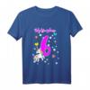 Ich bin 6 Jahre alt - Einhorn T-Shirt für Mädchen zum Geburtstag, perfekte Geschenkidee für kleine Prinzessinnen und Geburtstagsfeiern
