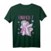 Kinder Mädchen Endlich 7 Jahre alt Regenbogen T-Shirt - Perfektes Geburtstagsgeschenk für kleine Prinzessinnen & Mädchen zum 7. Geburtstag