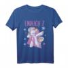 Kinder Mädchen Endlich 7 Jahre alt Regenbogen T-Shirt - Perfektes Geburtstagsgeschenk für kleine Prinzessinnen & Mädchen zum 7. Geburtstag