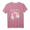 Ich bin 5 Jahre alt Kinder Mädchen Einhorn T-Shirt – Geburtstagsgeschenk für kleine Prinzessinnen, Regenbogen Motiv, Party-Outfit