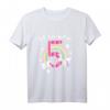 Ich bin 5 Jahre alt Kinder Mädchen Einhorn T-Shirt – Geburtstagsgeschenk für kleine Prinzessinnen, Regenbogen Motiv, Party-Outfit