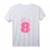 Kinder 8. Geburtstag T-Shirt für Mädchen mit Prinzessin Krone – Perfektes Geschenk für achtjährige Geburtstagsfeiern & Märchenliebhaberinnen