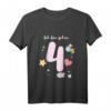 Kinder Mädchen 4 Jahre alt Einhorn T-Shirt – Perfektes Geburtstagsgeschenk für kleine Prinzessinnen und Mädchen, die Einhörner lieben