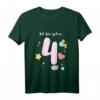 Kinder Mädchen 4 Jahre alt Einhorn T-Shirt – Perfektes Geburtstagsgeschenk für kleine Prinzessinnen und Mädchen, die Einhörner lieben