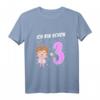 Kinder Mädchen Ich bin 3 Jahre alt Fee T-Shirt - Perfektes Geburtstagsgeschenk für kleine Prinzessinnen und Märchenliebhaberinnen
