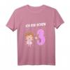 Kinder Mädchen Ich bin 3 Jahre alt Fee T-Shirt - Perfektes Geburtstagsgeschenk für kleine Prinzessinnen und Märchenliebhaberinnen
