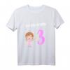 Kinder Mädchen Ich bin 3 Jahre alt Fee T-Shirt - Perfektes Geburtstagsgeschenk für kleine Prinzessinnen und Märchenliebhaberinnen