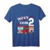 Kinder T-Shirt 'Ich bin 2 Jahre alt' mit Feuerwehrmotiv – Perfektes Geburtstagsgeschenk für kleine Feuerwehr-Fans zum 2. Geburtstag