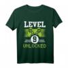 Kinder Geburtstag T-Shirt für Jungen - Level 9 Gamer Motiv mit Controller - Perfektes Geschenk für 9-Jährige & Zocker Fans
