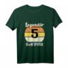 Kinder HapDog T-Shirt für den Jahrgang 2018 – Perfektes Geschenk für 5-Jährige Jungen und Mädchen