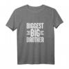 Größter Bruder T-Shirt – Perfektes Geschenk für die Schwangerschaftsankündigung, Babyparty & Geschwisterliebe