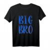 Big Bro Brother Kinder T-Shirt – Lustiges Familien-Shirt für den großen Bruder bei Baby Shower, Geschwistertag & Familienfotos