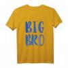 Big Bro Brother Kinder T-Shirt – Lustiges Familien-Shirt für den großen Bruder bei Baby Shower, Geschwistertag & Familienfotos