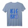 Big Bro Brother Kinder T-Shirt – Lustiges Familien-Shirt für den großen Bruder bei Baby Shower, Geschwistertag & Familienfotos
