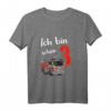 Kinder Ich bin schon 3 - 3 Jahre alt Feuerwehr Geburtstag T-Shirt für Jungen mit Bagger Motiv
