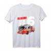 Kinder Feuerwehrauto 6. Geburtstag Junge - Feuerwehrmann T-Shirt für den sechsten Geburtstag, Feuerwehrauto Geschenk für Kinder