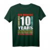 10. Geburtstag T-Shirt für Jungen und Mädchen - Lustiges Retro Vintage Party Shirt für Kinder zum 10. Geburtstag