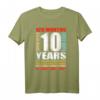 10. Geburtstag T-Shirt für Jungen und Mädchen - Lustiges Retro Vintage Party Shirt für Kinder zum 10. Geburtstag