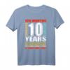10. Geburtstag T-Shirt für Jungen und Mädchen - Lustiges Retro Vintage Party Shirt für Kinder zum 10. Geburtstag