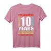 10. Geburtstag T-Shirt für Jungen und Mädchen - Lustiges Retro Vintage Party Shirt für Kinder zum 10. Geburtstag
