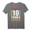 10. Geburtstag T-Shirt für Jungen und Mädchen - Lustiges Retro Vintage Party Shirt für Kinder zum 10. Geburtstag