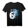Kinder Ich bin 6 Jahre alt - Hai Geburtstag T-Shirt für Jungen und Mädchen zum 6. Geburtstag