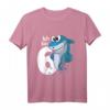 Kinder Ich bin 6 Jahre alt - Hai Geburtstag T-Shirt für Jungen und Mädchen zum 6. Geburtstag