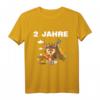 Kinder T-Shirt zum 2. Geburtstag mit Fuchs, Rauchzeichen und Indianer Motiv – Lustiges Geschenk für Jungen & Mädchen
