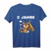 Kinder T-Shirt zum 2. Geburtstag mit Fuchs, Rauchzeichen und Indianer Motiv – Lustiges Geschenk für Jungen & Mädchen