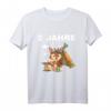 Kinder T-Shirt zum 2. Geburtstag mit Fuchs, Rauchzeichen und Indianer Motiv – Lustiges Geschenk für Jungen & Mädchen