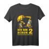Kinder Bagger Geburtstag T-Shirt - Ich bin schon 2 Jahre Junge Baustellen Auto Geschenk für den 2. Geburtstag, ideal für Kinder, Jungen & Baustellen-Fans