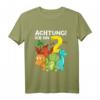 Kinder Dino T-Shirt zum 2. Geburtstag - Lustiges Dinosaurier Motiv für Jungen, perfekte Party- und Geburtstagsgeschenkidee